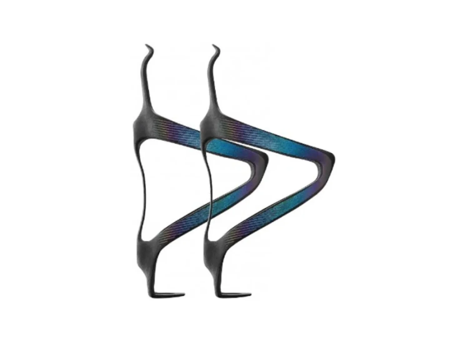 Carbon Water Bottle Cage – Spectrum Reflective (2PCS/Set)