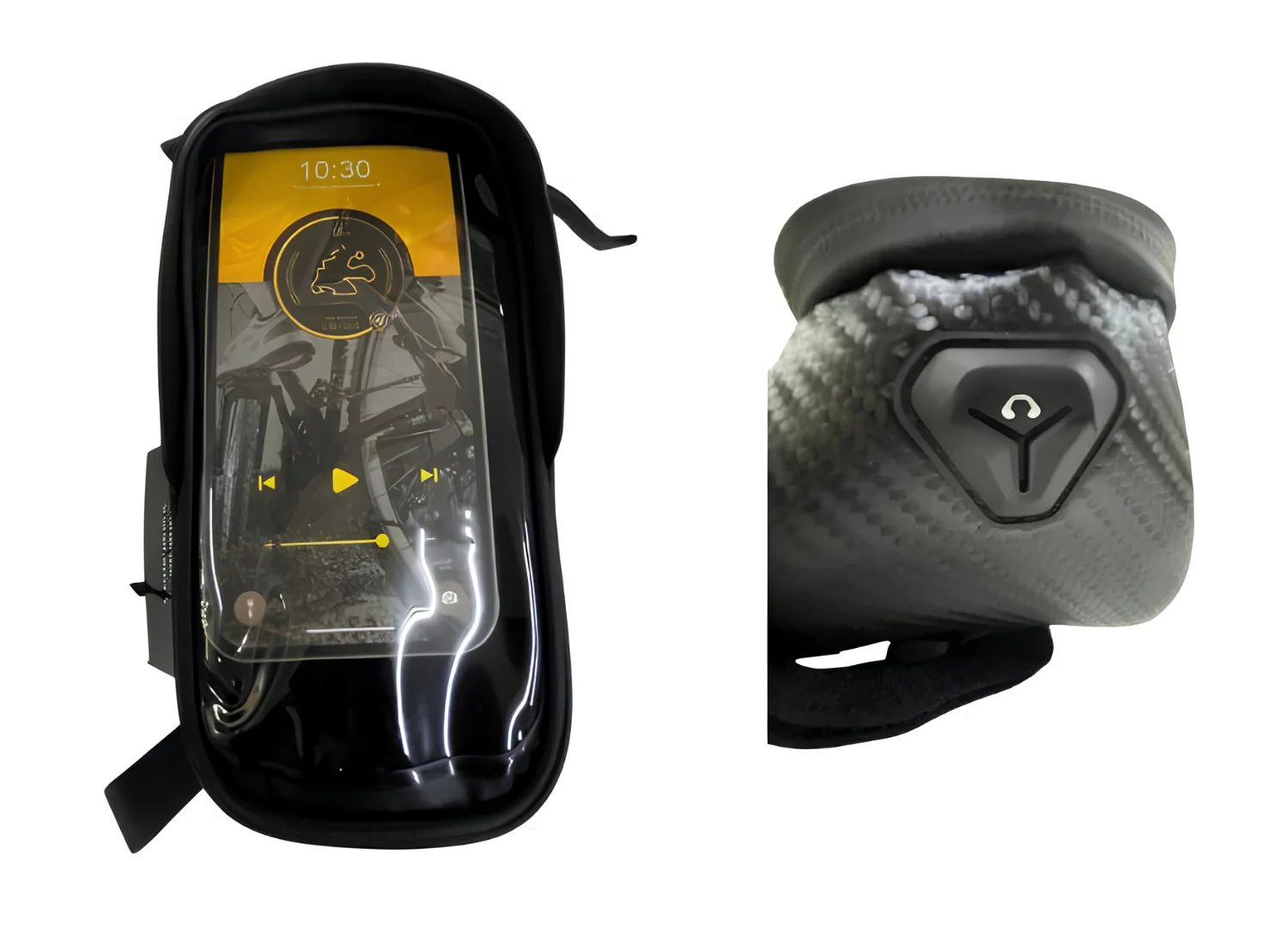 Krutials Top Tube Bag with Mobile Holder - Image 3